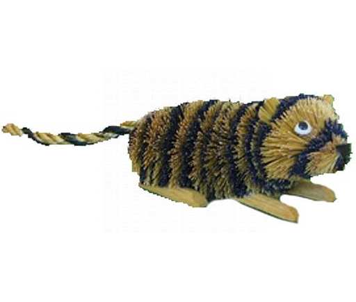 Brushart Bristle Brush Ornament Tiger Rattan